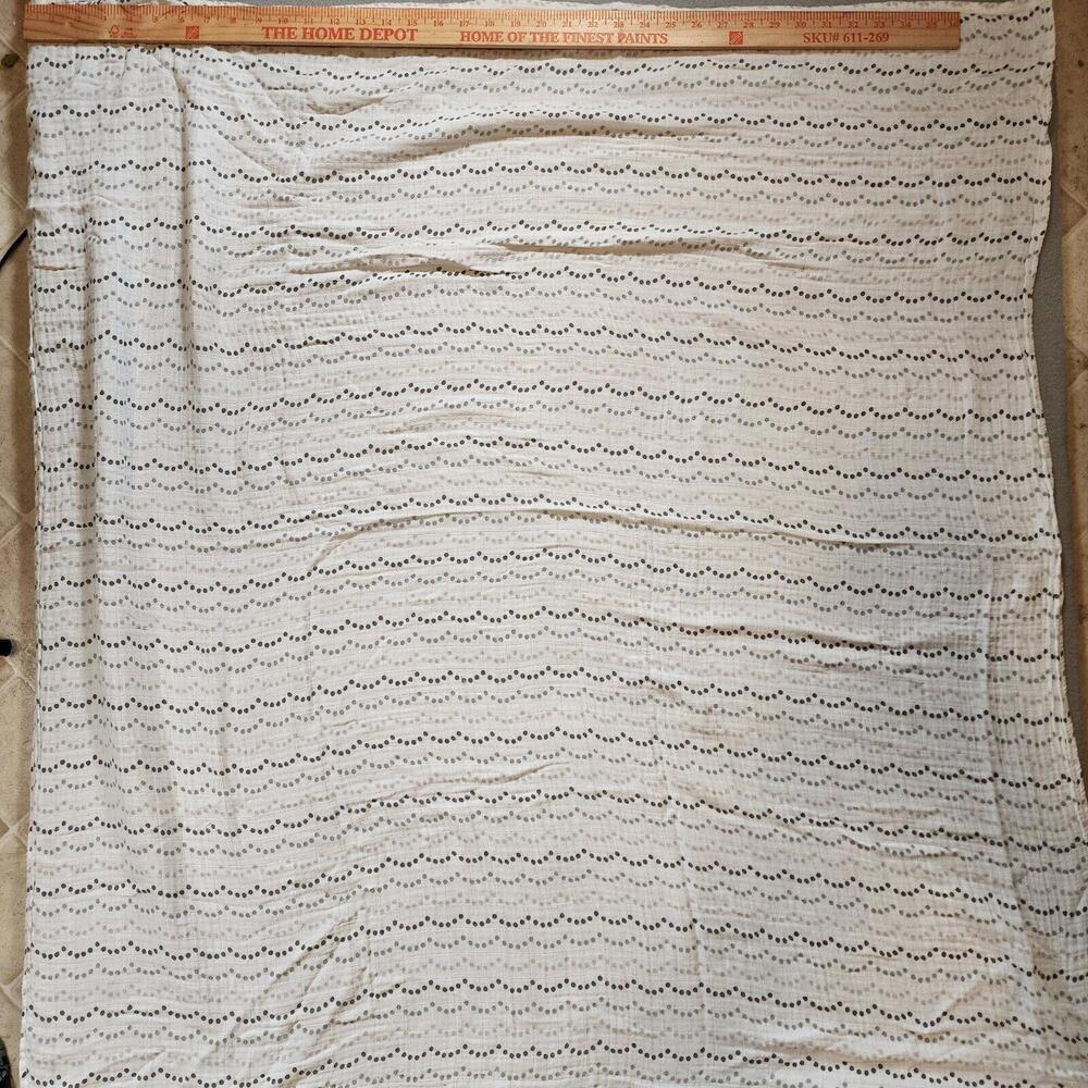 Swaddle Designs 1-2-3 Polka Dot Black Gray Grey White Blanket Cotton Muslin Soft